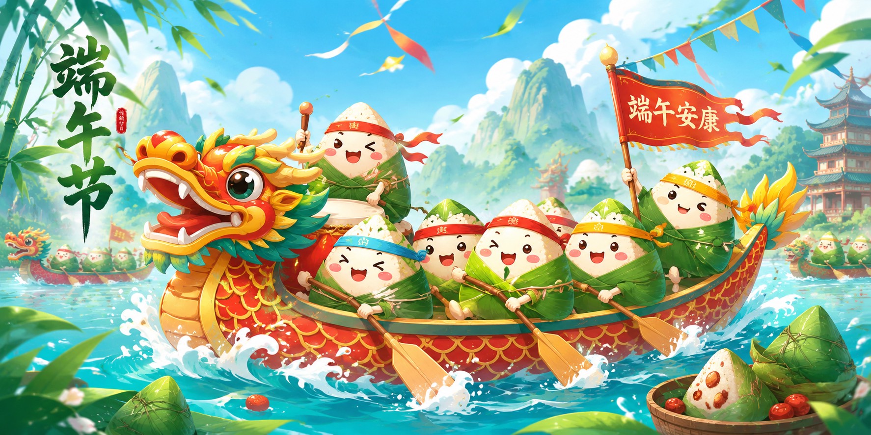 端午节终于能轻松一下啦